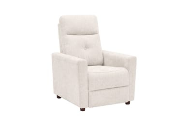 Leia Manuell Reclinerfåtölj i Tyg - Beige - Möbler - Fåtölj & stolar - Fåtölj - Biofåtölj & reclinerfåtölj