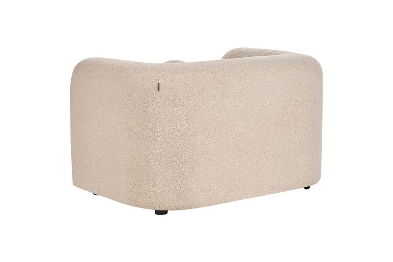 Fåtölj Leiren - Beige/Bouclé - Möbler - Fåtölj & stolar - Fåtölj