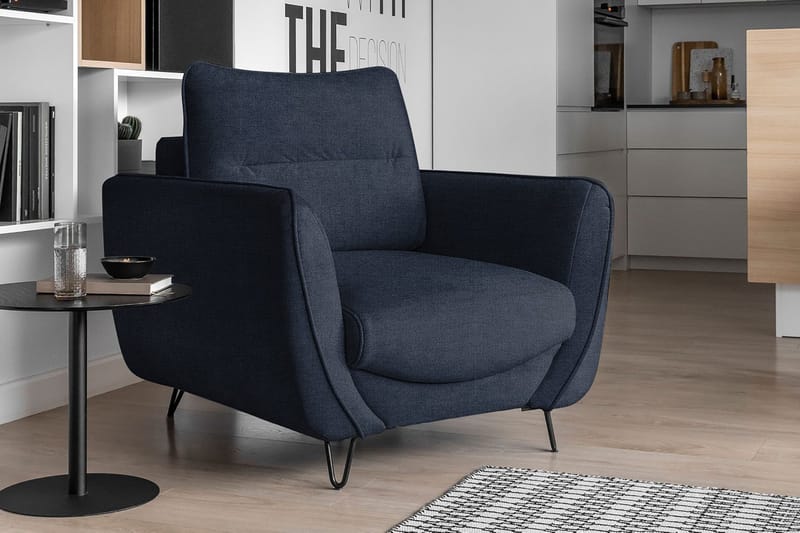 Lence Fåtölj, Blå