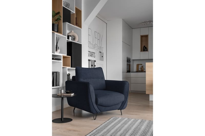 Lence Fåtölj - Blå - Möbler - Fåtölj & stolar - Fåtölj