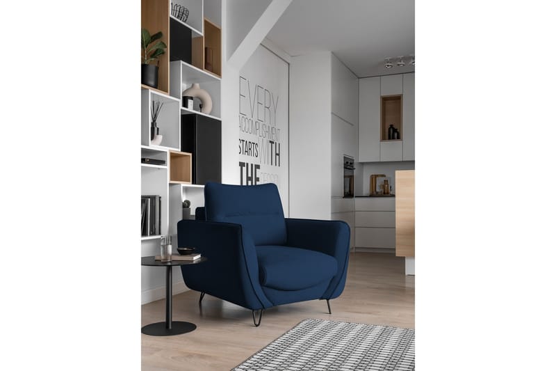 Lence Fåtölj - Blå - Möbler - Fåtölj & stolar - Fåtölj