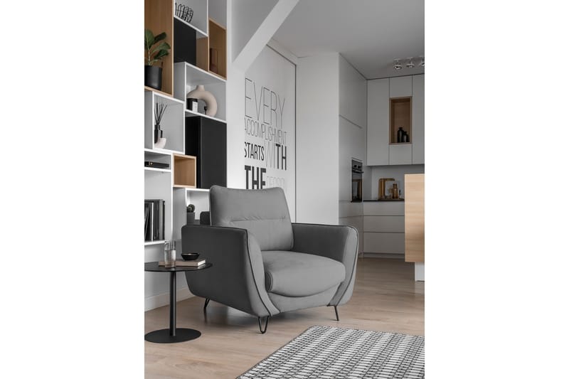 Lence Fåtölj - Grå - Möbler - Fåtölj & stolar - Fåtölj