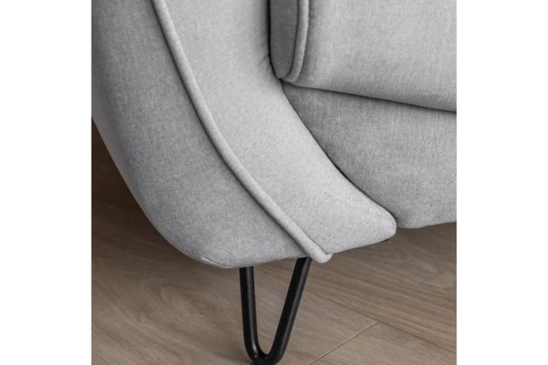 Lence Fåtölj - Ljusgrå - Möbler - Fåtölj & stolar - Fåtölj