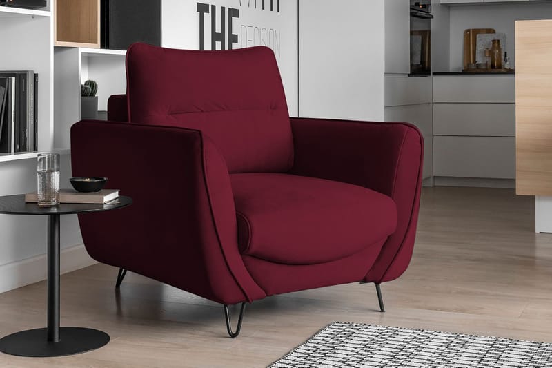 Lence Fåtölj, Röd