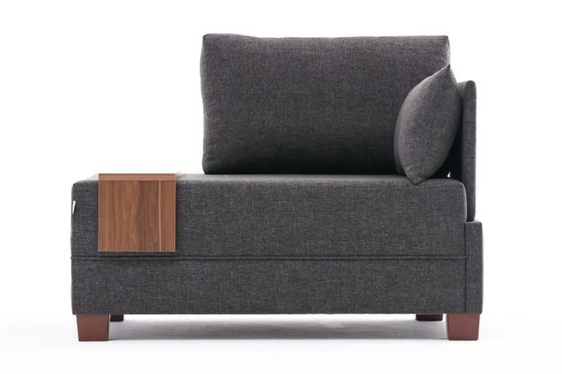 Algeria Schäslongfåtölj - Antracit - Möbler - Fåtölj & stolar - Fåtölj - Liggfåtölj