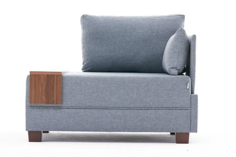 Algeria Schäslongfåtölj - Blå - Möbler - Fåtölj & stolar - Fåtölj - Liggfåtölj