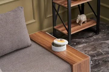 Algeria Schäslongfåtölj - Brun - Möbler - Fåtölj & stolar - Fåtölj - Liggfåtölj