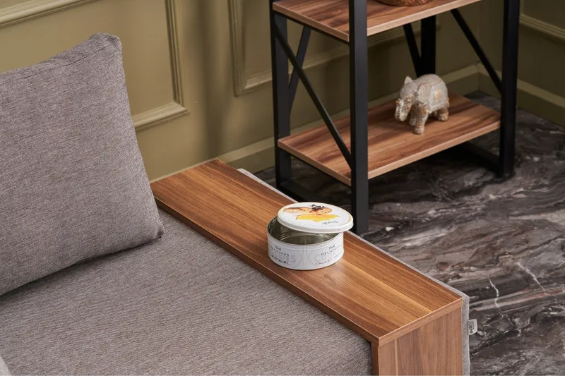 Algeria Schäslongfåtölj - Brun - Möbler - Fåtölj & stolar - Fåtölj - Liggfåtölj