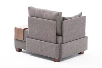 Algeria Schäslongfåtölj - Brun - Möbler - Fåtölj & stolar - Fåtölj - Liggfåtölj