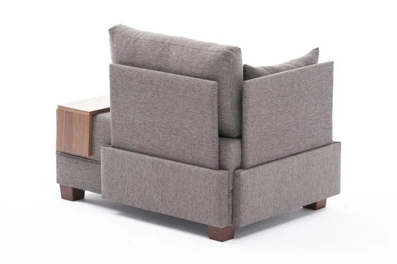 Algeria Schäslongfåtölj - Brun - Möbler - Fåtölj & stolar - Fåtölj - Liggfåtölj