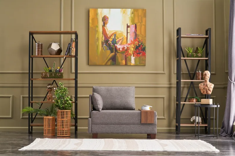 Algeria Schäslongfåtölj - Brun - Möbler - Fåtölj & stolar - Fåtölj - Liggfåtölj