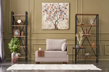 Algeria Schäslongfåtölj - Cream - Möbler - Fåtölj & stolar - Fåtölj - Liggfåtölj