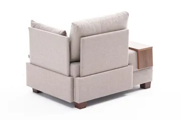 Algeria Schäslongfåtölj - Cream - Möbler - Fåtölj & stolar - Fåtölj - Liggfåtölj