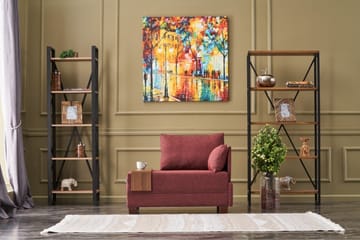 Algeria Schäslongfåtölj - Röd - Möbler - Fåtölj & stolar - Fåtölj - Liggfåtölj