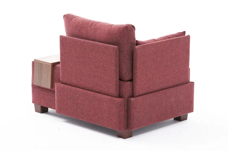 Algeria Schäslongfåtölj - Röd - Möbler - Fåtölj & stolar - Fåtölj - Liggfåtölj