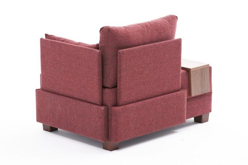 Algeria Schäslongfåtölj - Röd - Möbler - Fåtölj & stolar - Fåtölj - Liggfåtölj