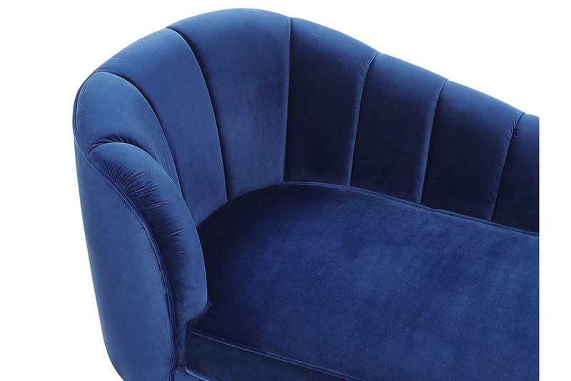 Allier Schäslong Vänster - Sammet/Koboltblå - Möbler - Fåtölj & stolar - Fåtölj - Liggfåtölj