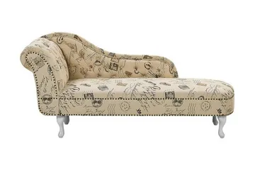 Amardeep Schäslong Vänster - Beige - Möbler - Fåtölj & stolar - Fåtölj - Liggfåtölj