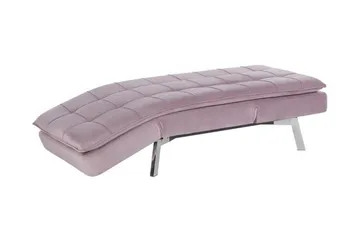 Karyne Schäslong Sammet - Rosa - Möbler - Fåtölj & stolar - Fåtölj - Liggfåtölj