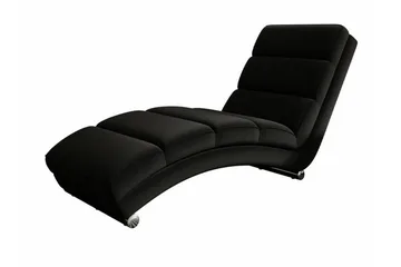 Kintore Liggfåtölj 62 cm NO_BRAND Black - Möbler - Fåtölj & stolar - Fåtölj - Liggfåtölj