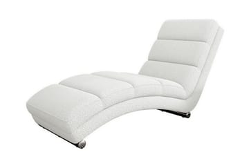 Kintore Liggfåtölj 62 cm NO_BRAND White - Möbler - Fåtölj & stolar - Fåtölj - Liggfåtölj