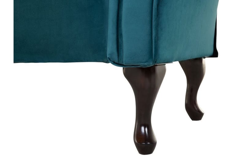 Lattes 2-sits Vänstervänd Rak Dagbädd i Tyg - Blå - Möbler - Soffa - Dagbädd