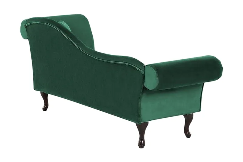 Lattes Schäslong Höger - Sammet/Grön - Möbler - Soffa - Dagbädd