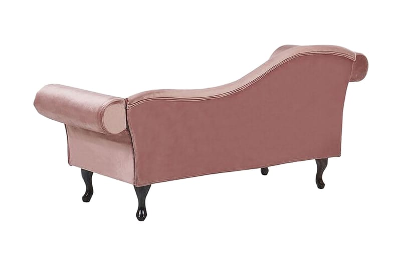 Lattes Schäslong Vänster - Sammet/Rosa - Möbler - Soffa - Dagbädd