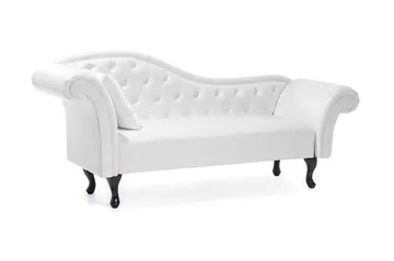 Lattes Schäslong - Vit - Möbler - Soffa - Dagbädd