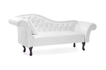 Lattes Schäslong - Vit - Möbler - Soffa - Dagbädd