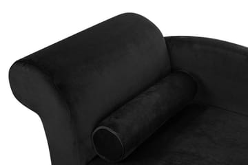 Luiro Schäslong - Svart - Möbler - Fåtölj & stolar - Fåtölj - Liggfåtölj