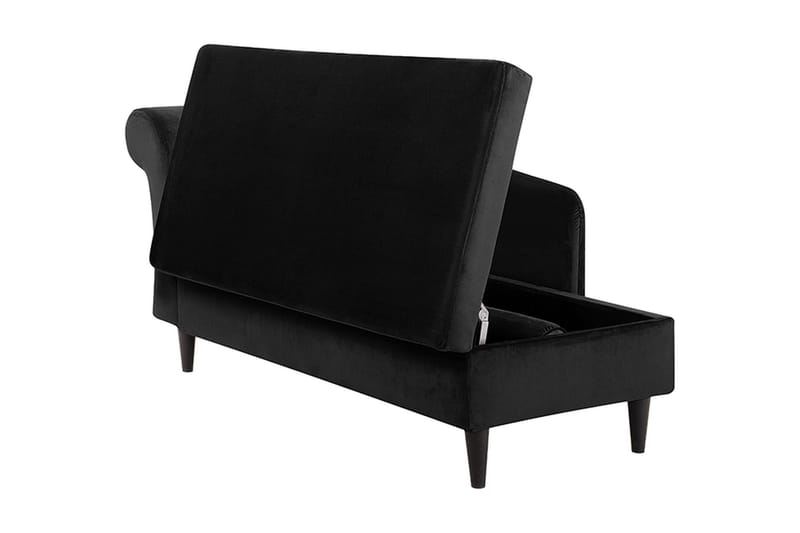 Luiro Schäslong - Svart - Möbler - Fåtölj & stolar - Fåtölj - Liggfåtölj