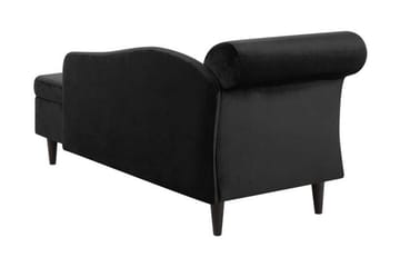 Luiro Schäslong - Svart - Möbler - Fåtölj & stolar - Fåtölj - Liggfåtölj