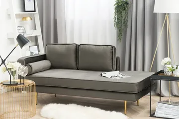 Miramas Schäslong - Grå - Möbler - Fåtölj & stolar - Fåtölj - Liggfåtölj