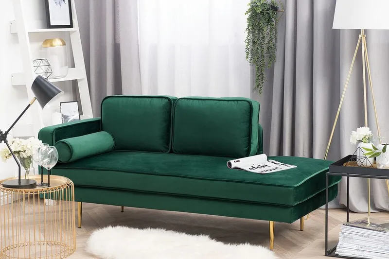 Miramas Schäslong - Grön - Möbler - Fåtölj & stolar - Fåtölj - Liggfåtölj