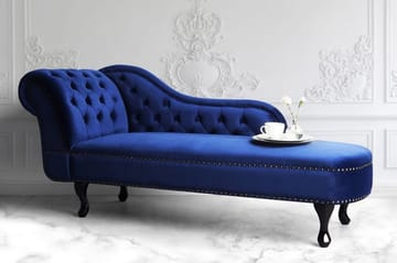 Nimes Schäslong - Blå - Möbler - Fåtölj & stolar - Fåtölj - Liggfåtölj