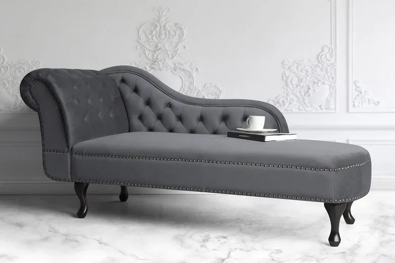 Nimes Schäslong - Grå - Möbler - Fåtölj & stolar - Fåtölj - Liggfåtölj