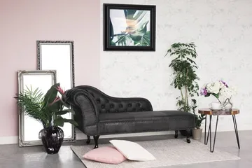 Nimes Schäslong - Grå - Möbler - Fåtölj & stolar - Fåtölj - Liggfåtölj