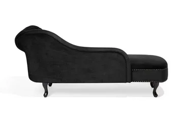 Nimes Schäslong - Svart - Möbler - Fåtölj & stolar - Fåtölj - Liggfåtölj