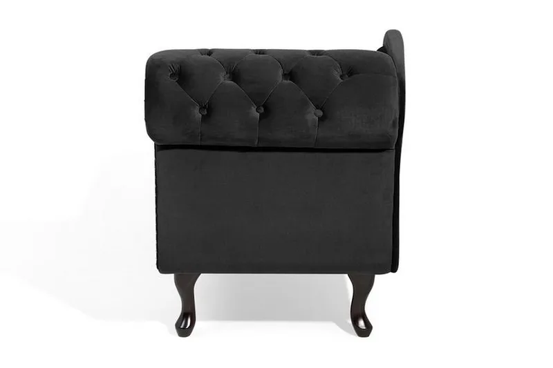 Nimes Schäslong - Svart - Möbler - Fåtölj & stolar - Fåtölj - Liggfåtölj