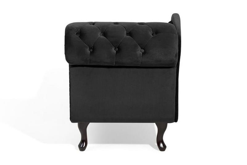 Nimes Schäslong - Svart - Möbler - Fåtölj & stolar - Fåtölj - Liggfåtölj