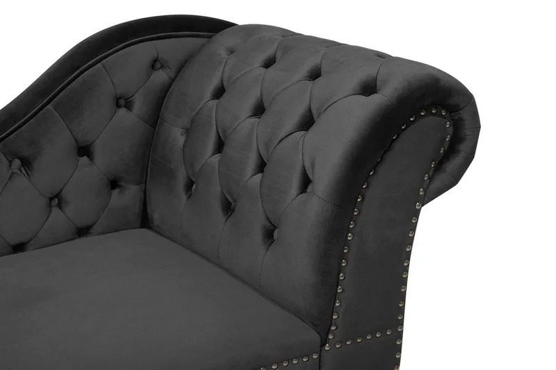 Nimes Schäslong - Svart - Möbler - Fåtölj & stolar - Fåtölj - Liggfåtölj