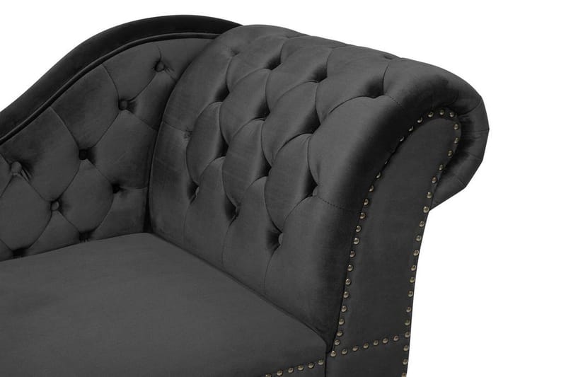 Nimes Schäslong - Svart - Möbler - Fåtölj & stolar - Fåtölj - Liggfåtölj