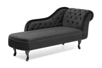 Nimes Schäslong - Svart - Möbler - Fåtölj & stolar - Fåtölj - Liggfåtölj