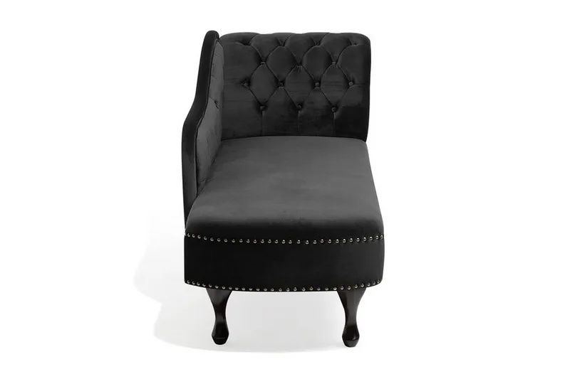 Nimes Schäslong - Svart - Möbler - Fåtölj & stolar - Fåtölj - Liggfåtölj