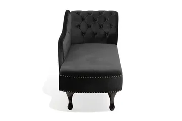 Nimes Schäslong - Svart - Möbler - Fåtölj & stolar - Fåtölj - Liggfåtölj