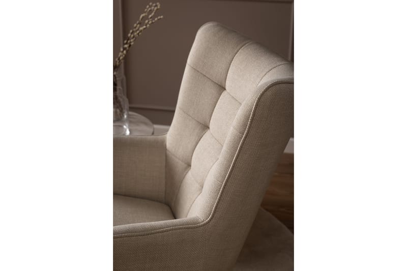 Ravinda Liggfåtölj - Beige - Möbler - Fåtölj & stolar - Fåtölj - Öronlappsfåtölj