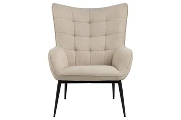 Ravinda Liggfåtölj - Beige - Möbler - Fåtölj & stolar - Fåtölj - Öronlappsfåtölj