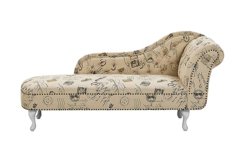 Schäslong Bubela Höger - Beige - Möbler - Fåtölj & stolar - Fåtölj - Liggfåtölj