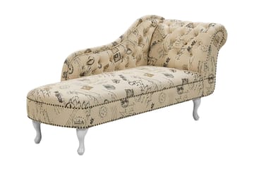 Schäslong Bubela Höger - Beige - Möbler - Fåtölj & stolar - Fåtölj - Liggfåtölj